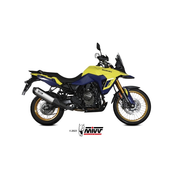 Mivv Slip-On Speed edge St. Steel Suzuki V-Strom 800 de 2023-24