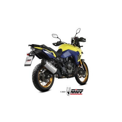 Mivv Slip-On Speed edge St. Steel Suzuki V-Strom 800 de 2023-24