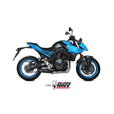 Mivv Full system 2x1 X-M5 Black Suzuki GSX-8S 2022-24