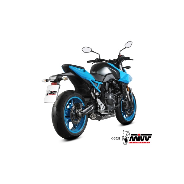 Mivv Full system 2x1 X-M5 Black Suzuki GSX-8S 2022-24