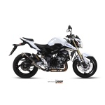 Mivv Slip-On GP black Suzuki GSR 750 2011-16