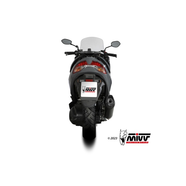 Mivv Slip-On MOVER Black Suzuki Burgman 400 2022-24