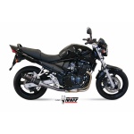 Mivv Slip-On GP carbon con tapa carbono Suzuki GSF 650 Bandit 2005-06