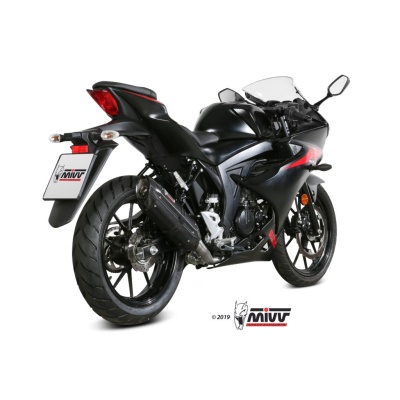 Mivv Full system 1x1 Suono black con tapa carbono Suzuki GSX-R 125 / GSX-S 125 2017-20