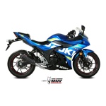Mivv Slip-On Suono black con tapa carbono Suzuki GSX 250 R 2017-20