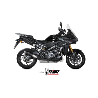 Mivv Slip-On GPpro Black Suzuki GSX-S 1000 GX 2024-25