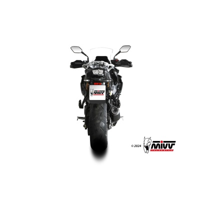 Mivv Slip-On GPpro Black Suzuki GSX-S 1000 GX 2024-25