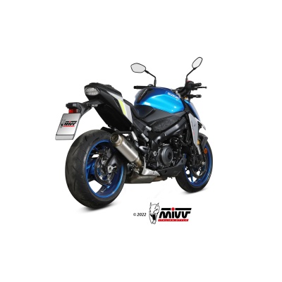 Mivv Suzuki GSX-S 950 / 1000 2021-24 Slip-On GP Pro Titanium