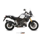 Mivv Slip-On Speed edge Black Suzuki DL V-Strom 1000 / XT 2014-20 / V-Strom 1050 / XT 2020-24