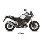 Mivv Slip-On Oval St. Steel Suzuki DL V-Strom 1000 / XT 2014-20 / V-Strom 1050 / XT 2020-24