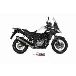 Mivv Full system 2x1 Speed edge Black Suzuki DL V-Strom 650 / XT 2017-24