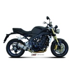 Mivv Slip-On Suono St. Steel con tapa carbono Triumph Speed Triple 2007-10