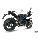 Mivv Slip-On GP carbon Triumph Speed Triple 2011-15