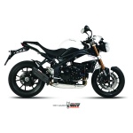 Mivv Slip-On Suono black con tapa carbono Triumph Speed Triple 2011-15