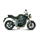 Mivv Slip-On GP black Triumph Speed Triple 2007-10