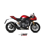 Mivv Slip-On SR-1 Black Titanium Triumph Speed Triple 1200 RR / RS 2021-24