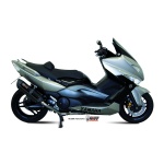 Mivv Full system 2x1 Suono black con tapa carbono Yamaha T-MAX 500 2008-11