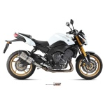 Mivv Slip-On Suono St. Steel con tapa carbono Yamaha FZ8 / Fazer 8 2010-16