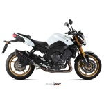 Mivv Slip-On Suono black con tapa carbono Yamaha FZ8 / Fazer 8 2010-16