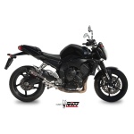 Mivv Slip-On GP black con tapa carbono Yamaha FZ1 / FZ1 Fazer 2006-16