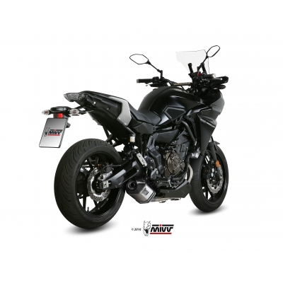 Mivv Full system 2x1 Speed edge St. Steel con tapa carbono Yamaha Tracer 700 / GT / Tracer 7 16-23