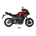 Mivv Full system 3x1 Oval carbono con tapa carbono Yamaha Tracer 900 / GT / FJ-09 2013-20