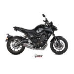 Mivv Full system 3x1 Oval titan con tapa carbono Yamaha MT-09 / FZ-09 2013-20