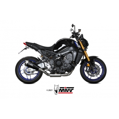 Mivv Full system 3x1 Delta Race carbono Yamaha MT-09 / SP / FZ-09 2021-23