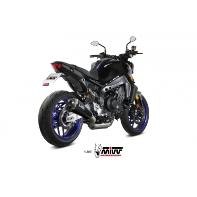 Mivv Full system 3x1 Delta Race carbono Yamaha MT-09 / SP / FZ-09 2021-23