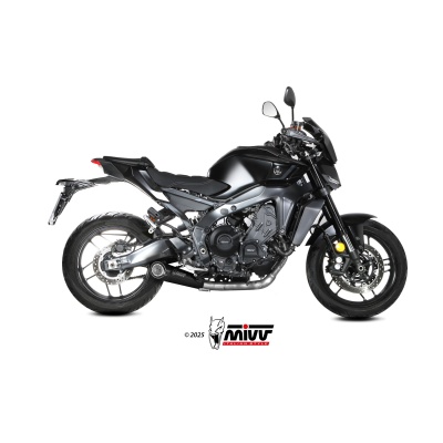 Mivv Full system 3x1 X-M5 Black Yamaha XSR 900 / GP 2022-25 / MT-09 / SP / FZ-09 2024-25 / R9 2025