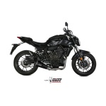 Mivv Full system 2x1 Delta Race black Yamaha MT-07 / FZ-07 2014-20