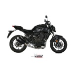 Mivv Full system 2x1 Delta Race Black Yamaha MT-07 / FZ-07 2014-24