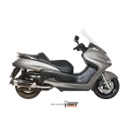 Mivv Full system 1x1 Urban St. Steel Yamaha Majesty 400 2007-14