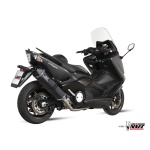 Mivv Full system 2x1 Speed edge black Yamaha T-MAX 530 2012-16