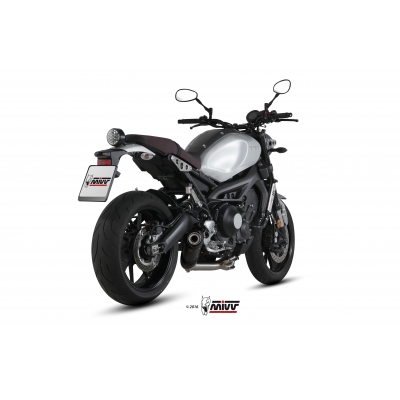 Mivv Full system 3x1 Oval carbono con tapa carbono Yamaha XSR 900 2016-22