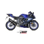 Mivv Full system 2x1 SR-1 Black Titanium Yamaha YZF R7 2022-24