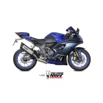 Mivv Full system 2x1 SR-1 Titanium Yamaha YZF R7 2022-24