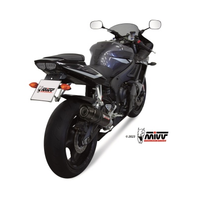 Mivv Slip-On GP carbon con tapa carbono Yamaha YZF 600 R6 2003-05