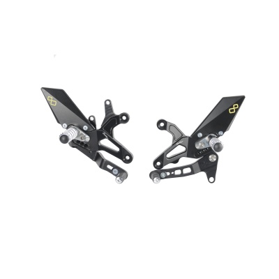 Lightech Estribera Regulable con Estribo Fijo y Cambio Normal para Kawasaki