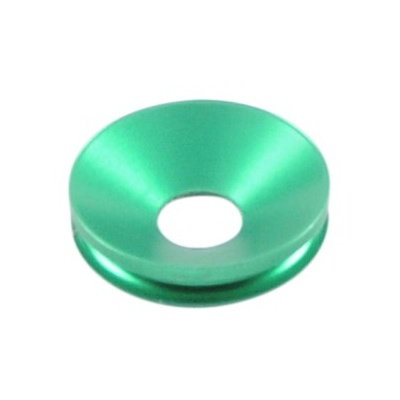 Lightech Kit Anillos para Protección Eje Rueda para Yamaha en Color Verde