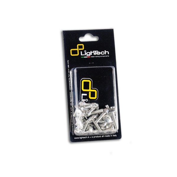 Lightech Kit Tornilleria Chasis en Color Plata