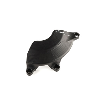 Lightech Protección de Aluminio Cubre Alternador Lado Izquierdo para Kawasaki en Color Negro