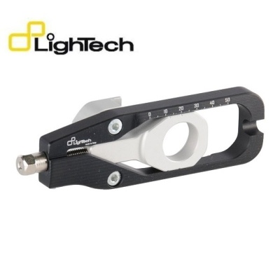 Lightech Tensor Cadena CNC 7075 para Aprilia en Color Negro