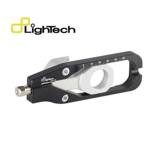 Lightech Tensor Cadena CNC 7075 para Aprilia en Color Negro