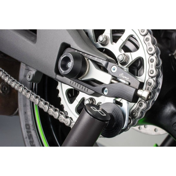 Lightech Tensor Cadena CNC 7075 para Aprilia en Color Negro