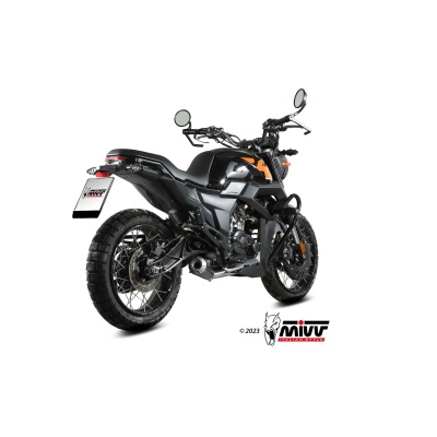 Mivv Full system 1x1 X-M1 Black Zontes ZT 125 GK 2021-24
