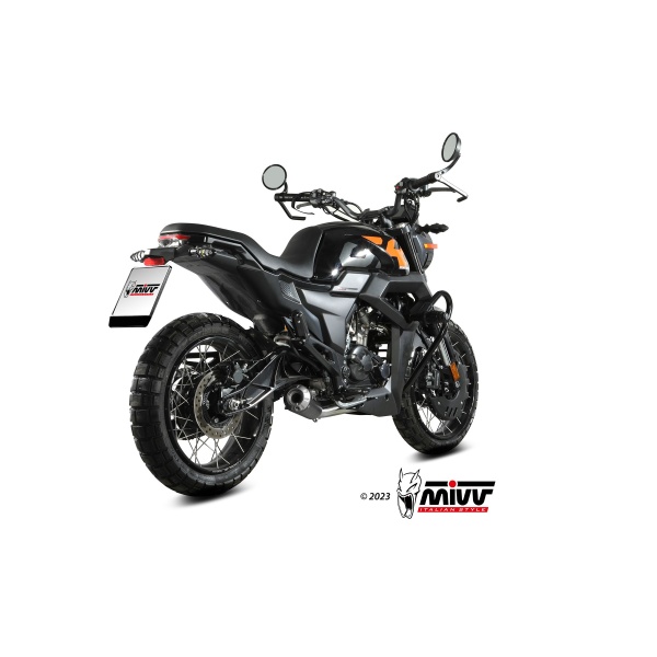 Mivv Full system 1x1 X-M1 Black Zontes ZT 125 GK 2021-24