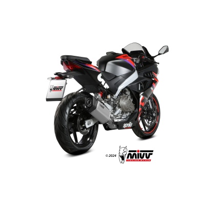 Mivv Full system 2x1 SR-1 Titanium Aprilia RS 457 2024-25