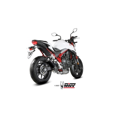 Mivv Slip-On GP Pro black Honda CB750 Hornet 2023-24
