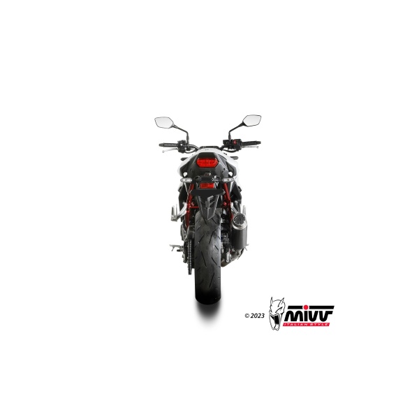 Mivv Slip-On GP Pro carbono Honda CB750 Hornet 2023-24